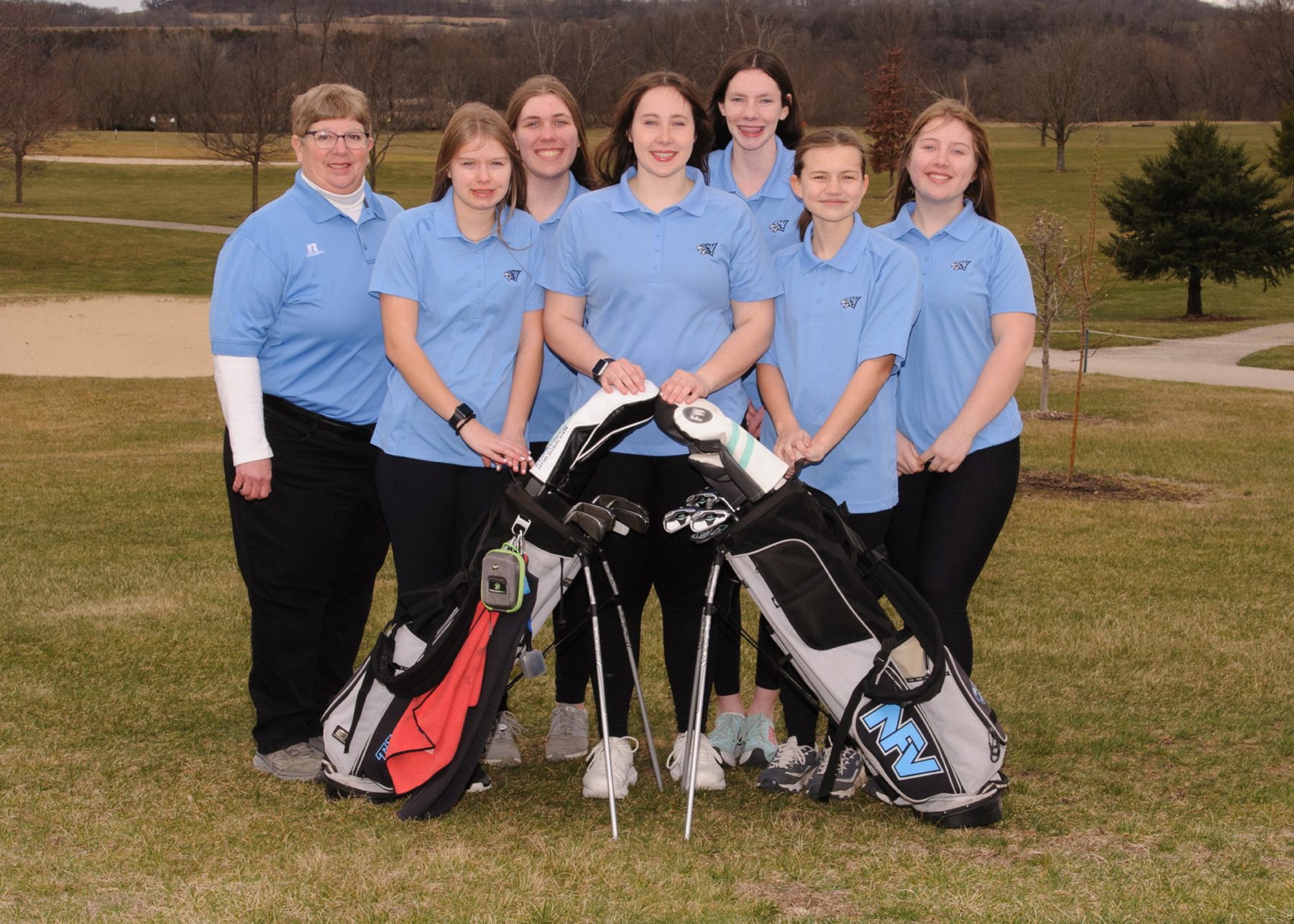NFV High School Girls Golf 2024 Team Photograph